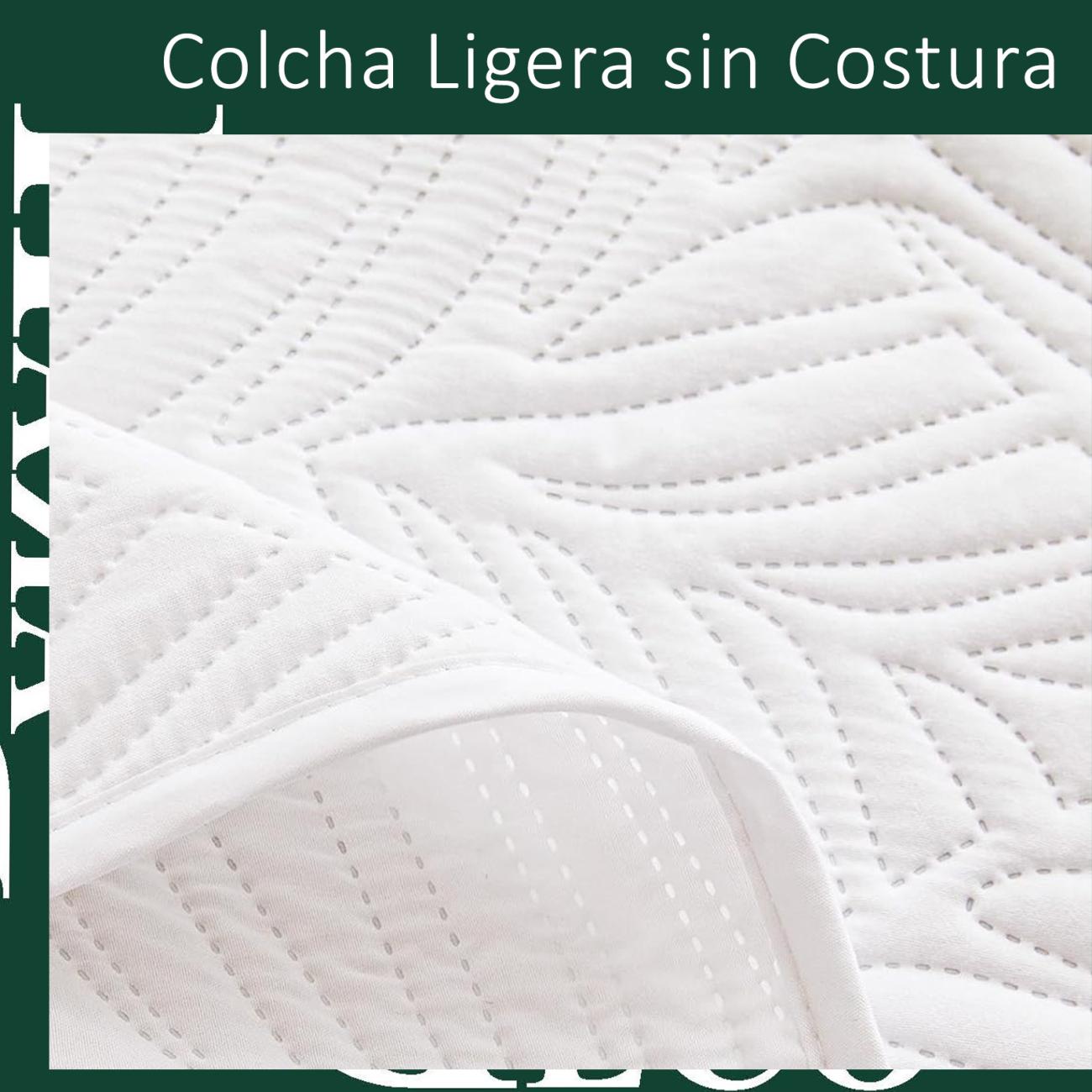 colcha cama 90 blanca liso