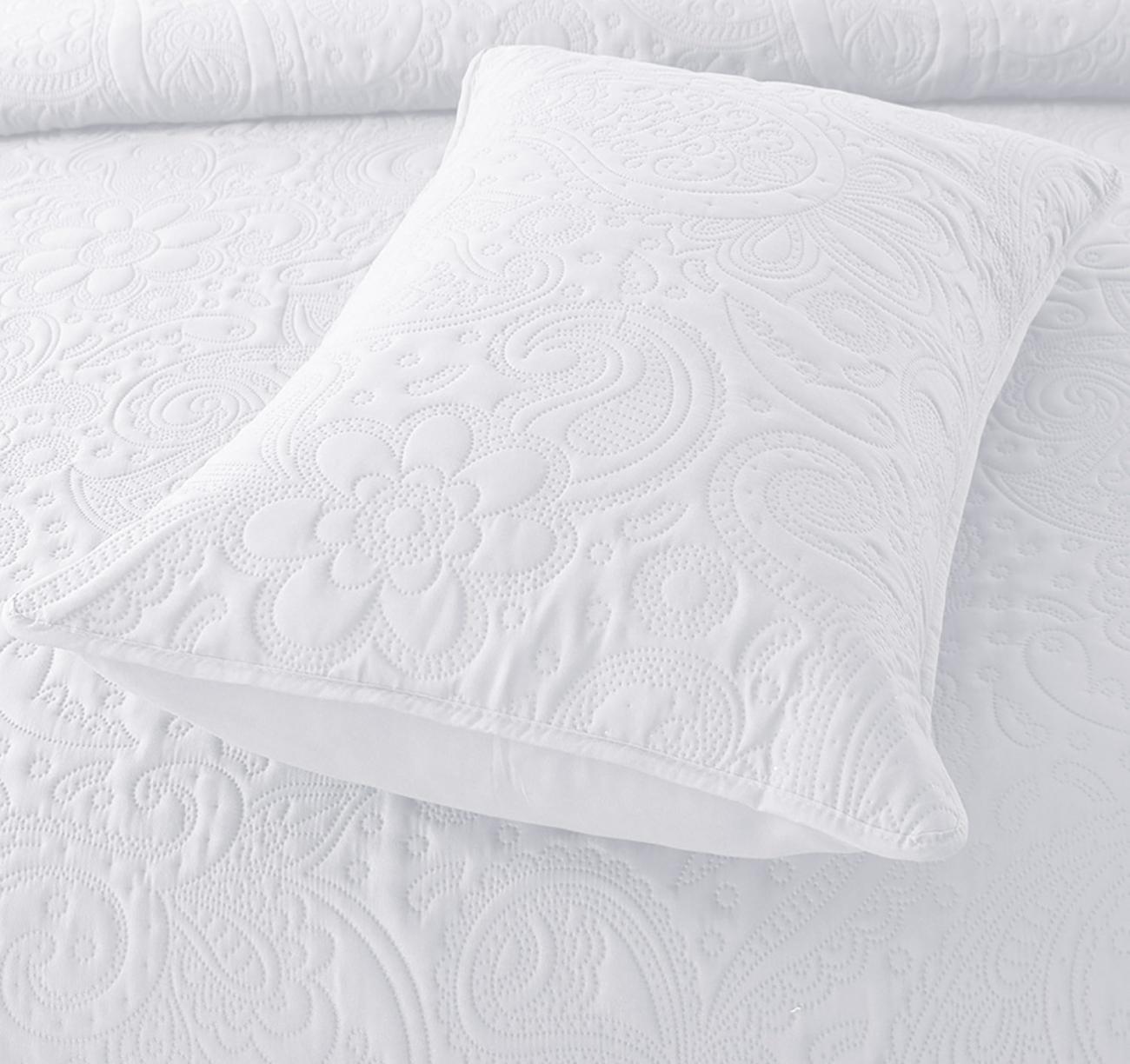 colcha de verano blanca haradeco